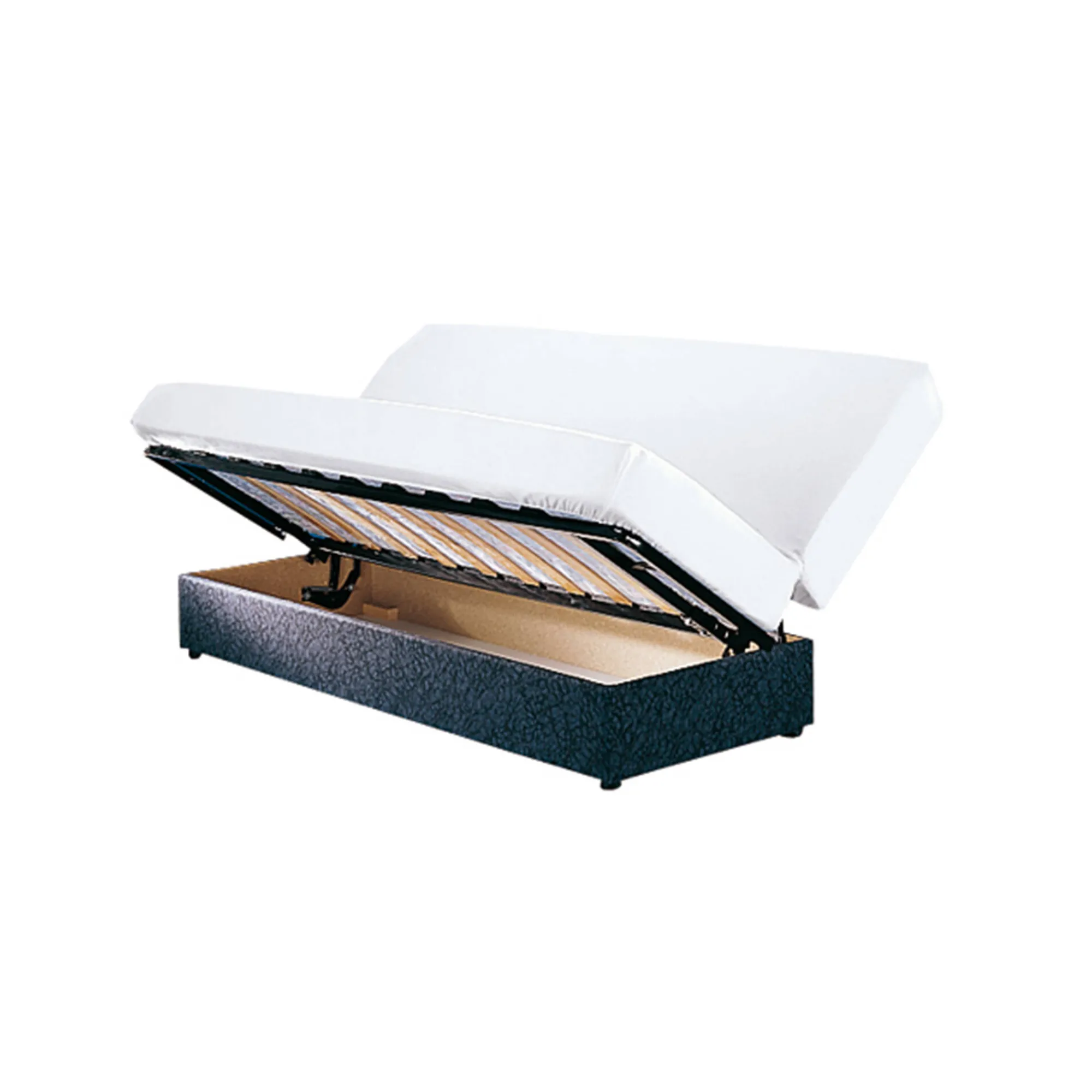 Matrasbeschermer<Conforlux Absorberende matrasbeschermer voor gelede bedden wit