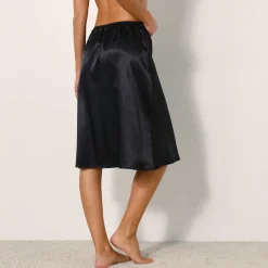Feestelijke Lingerie|Onderrok En Onderjurk<Blancheporte Afvlakkende en antistatische onderrok - 60 cm lang zwart