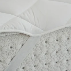 Topdekmatras<Blancheporte Antibacteriële topdekmatras 400 g/m² wit