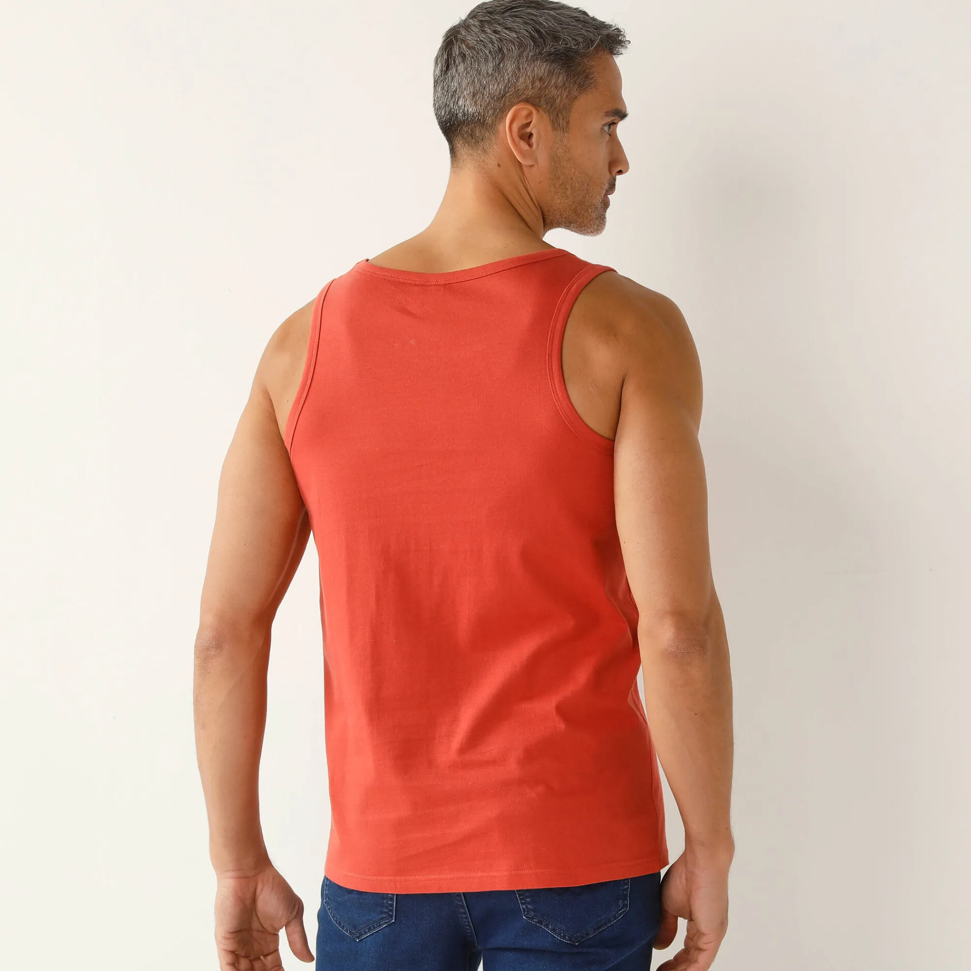 T-Shirt, Hemd En Polo<Blancheporte Atletentopje - set van 3 koraal + saliegroen + kaki