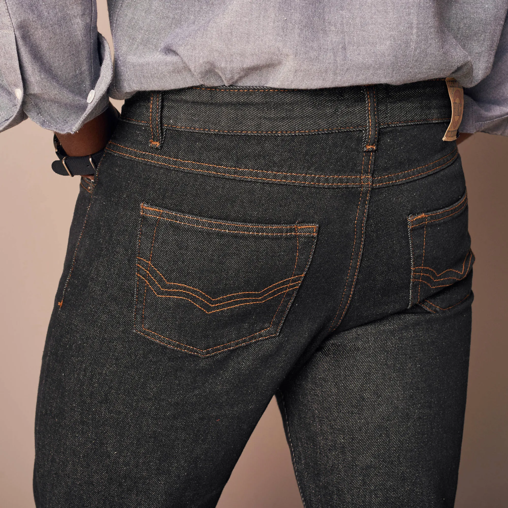 Jeans<Blancheporte Authentieke jeans in recht model - binnenpijplengte 82 cm black