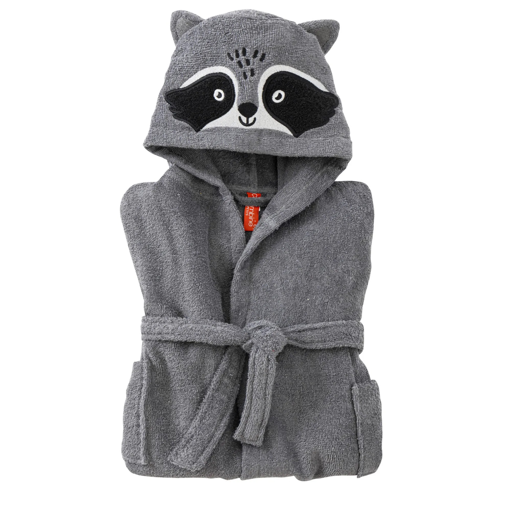 Badjas|Handdoek En Badlaken Kids<Colombine des petits Badjas voor kinderen met kap in katoenenbadstof - 340 g/m2 grijs
