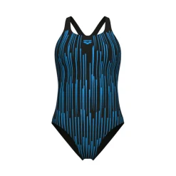Badmode|Badmode<Arena Badpak Hyacinth zwart / blauw