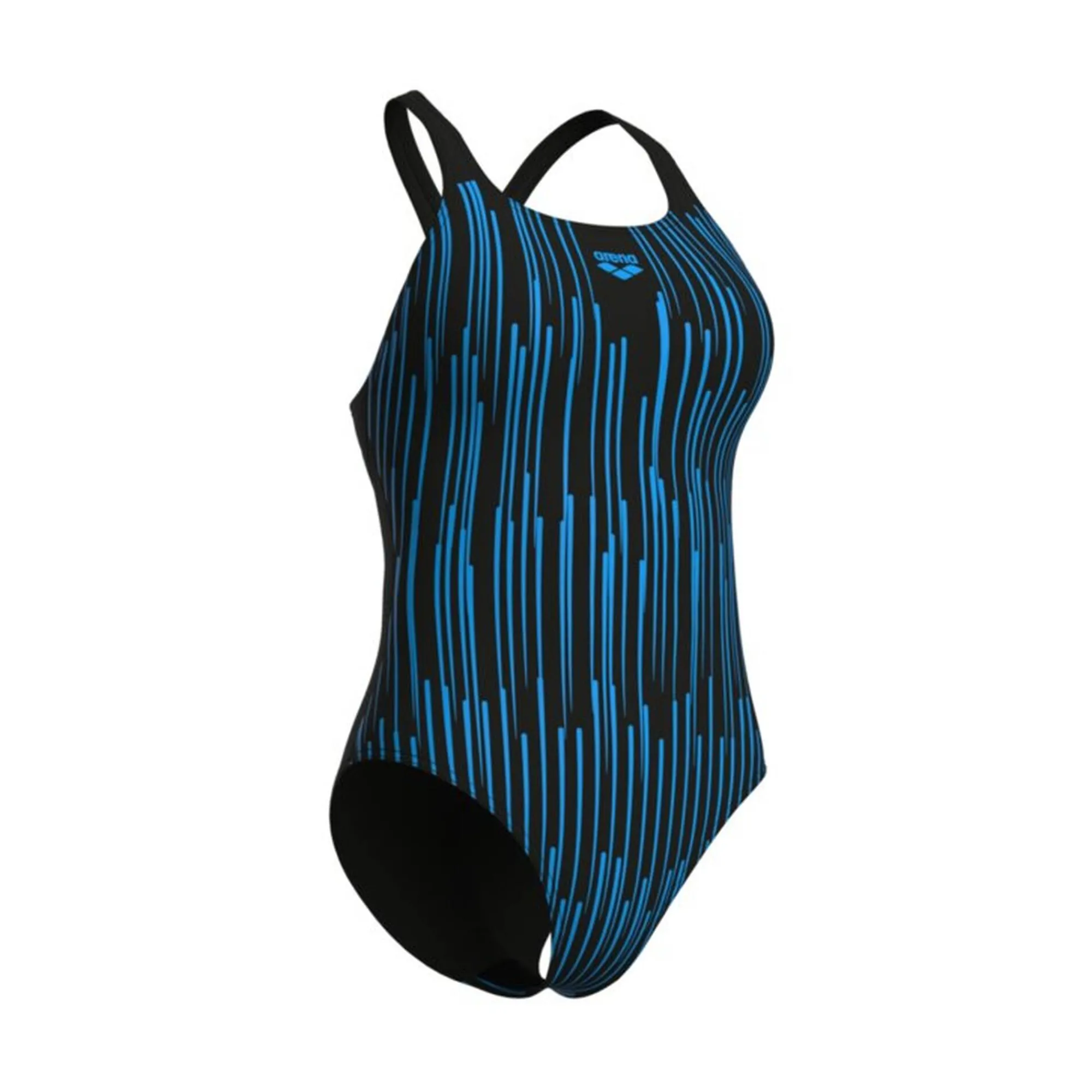 Badmode|Badmode<Arena Badpak Hyacinth zwart / blauw