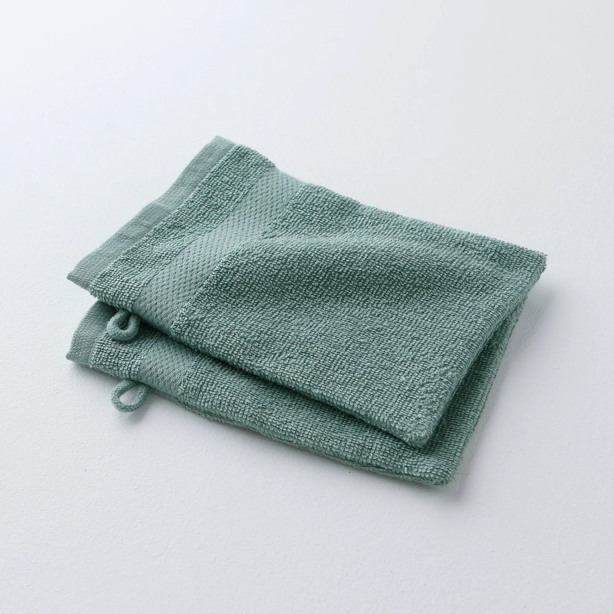 Badhanddoek<Blancheporte Badstof in katoen - 350g/m2 groen