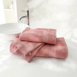 Badhanddoek<Blancheporte Badstof in katoen - 350g/m2 rozenhout