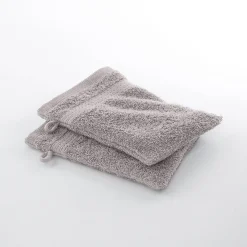 Badhanddoek|Handdoek En Badlaken Kids<Colombine Badstof in katoen, afkomstig van de biologische landbouw taupe