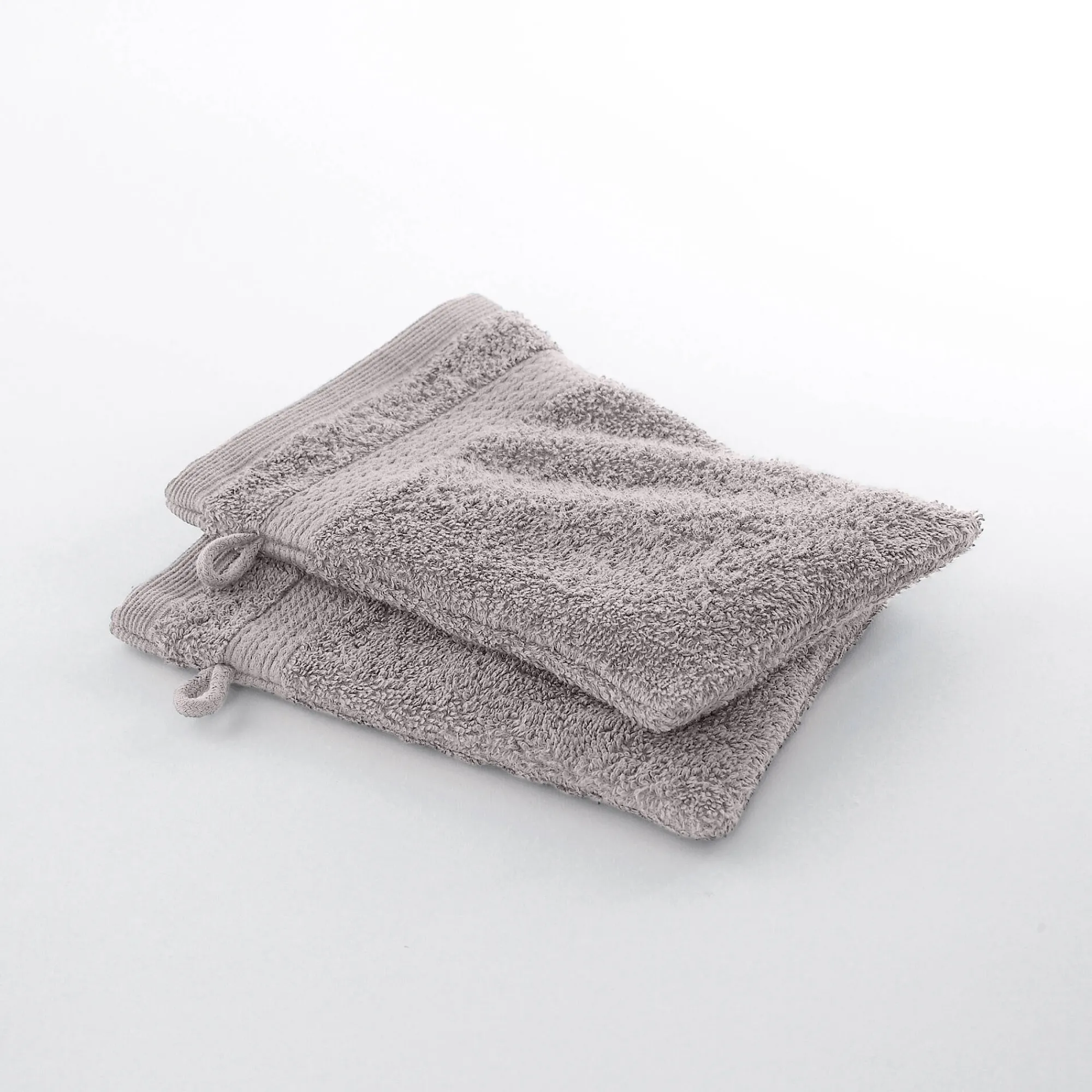 Badhanddoek|Handdoek En Badlaken Kids<Colombine Badstof in katoen, afkomstig van de biologische landbouw taupe