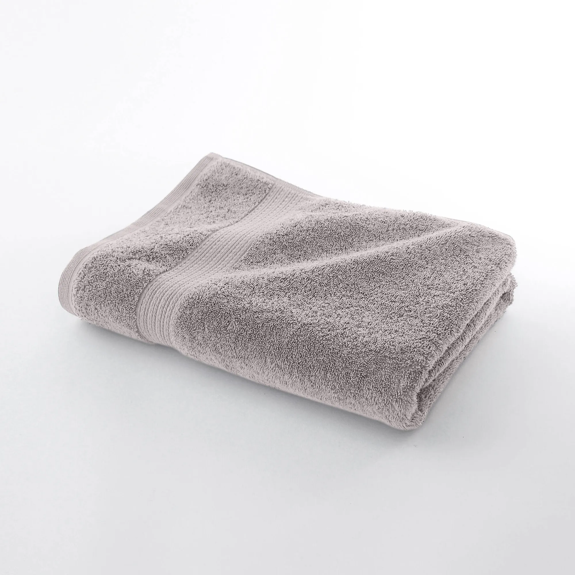 Badhanddoek|Handdoek En Badlaken Kids<Colombine Badstof in katoen, afkomstig van de biologische landbouw taupe