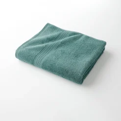 Badhanddoek<Colombine Badstof in katoen, afkomstig van de biologische landbouw eucalyptus
