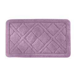 Badmatje<Blancheporte Badtapijtje met ruitjesmotief parma