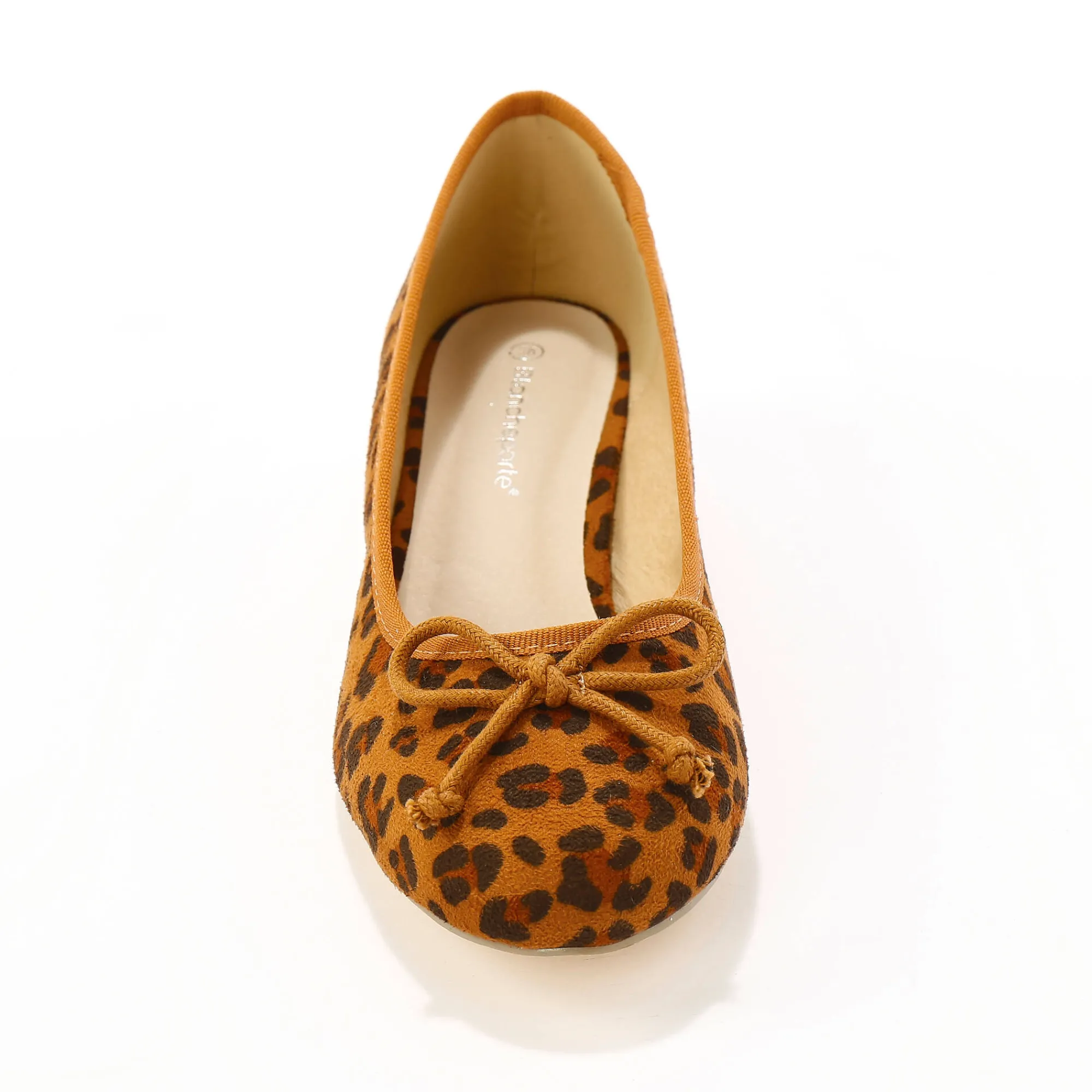 Feestelijke Schoenen|Ballerina's<Blancheporte Ballerina's met hak, luipaardprint beige / zwart