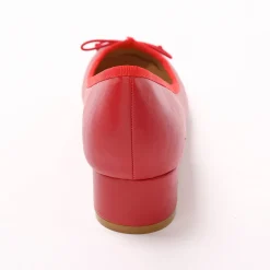 Ballerina's|Schoenen<Blancheporte Ballerina's met klein hakje donkerrood