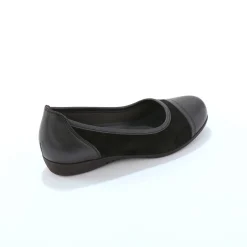 Ballerina's|Schoenen<Blancheporte Ballerina's met sleehak en rekbare pasjes zwart