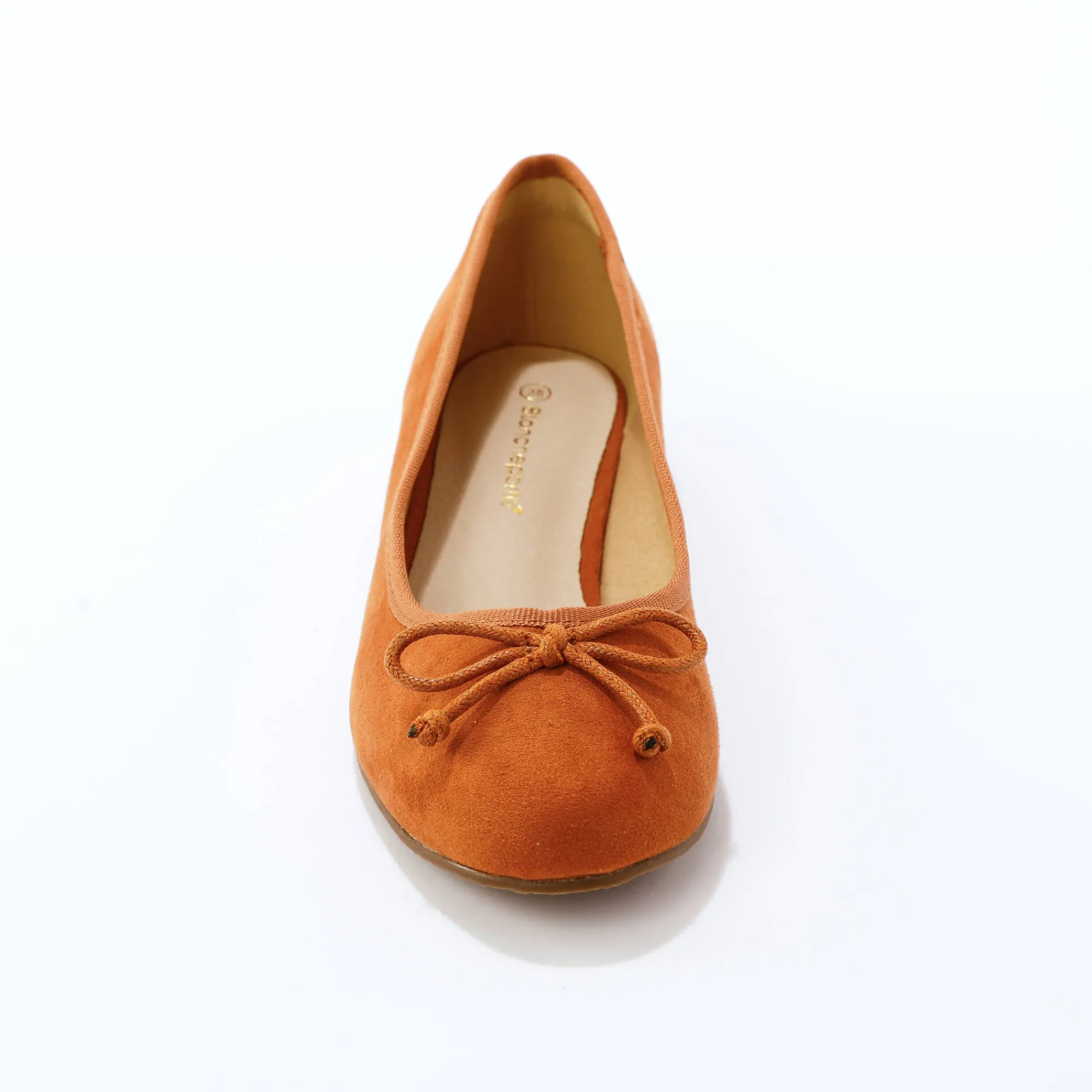 Ballerina's|Schoenen<Blancheporte Ballerines plates microfibre karamel