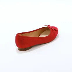 Ballerina's|Schoenen<Blancheporte Ballerines plates microfibre donkerrood