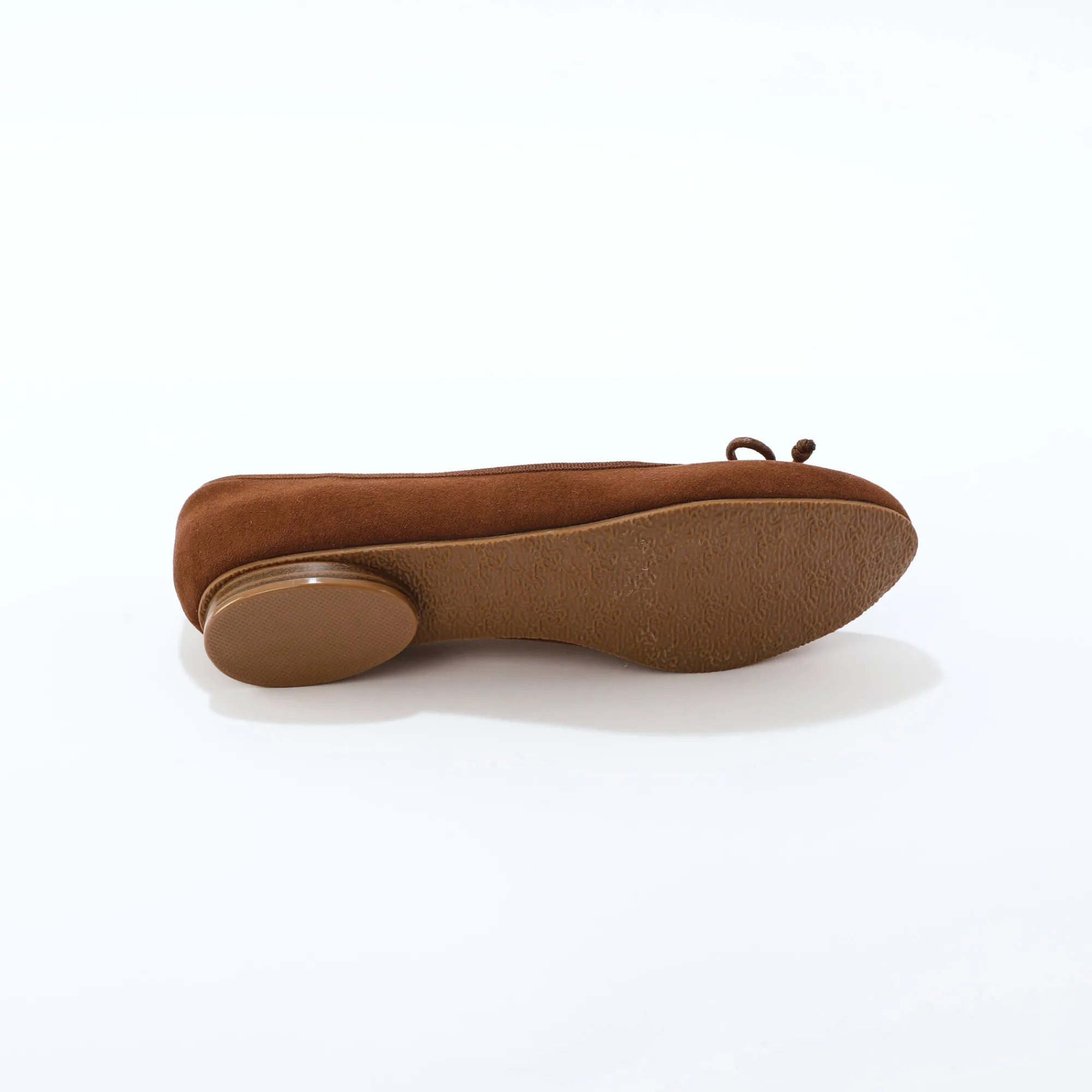 Ballerina's|Schoenen<Blancheporte Ballerines plates microfibre chocolade