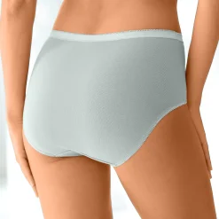 Slip En Shorty<Blancheporte Basic maxislip - set van 3 amandel + roze + groen