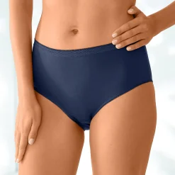 Slip En Shorty<Blancheporte Basic maxislip - set van 3 marine + terracotta + geel