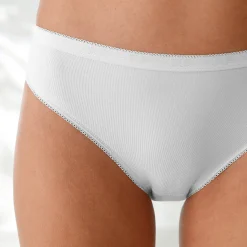 Slip En Shorty<Blancheporte Basic midislip - set van 3 3 wit