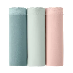 Slip En Shorty<Blancheporte Basic supermaxislip - set van 3 amandel + roze + groen