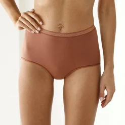 Slip En Shorty<Blancheporte Basic supermaxislip - set van 3 chocolade