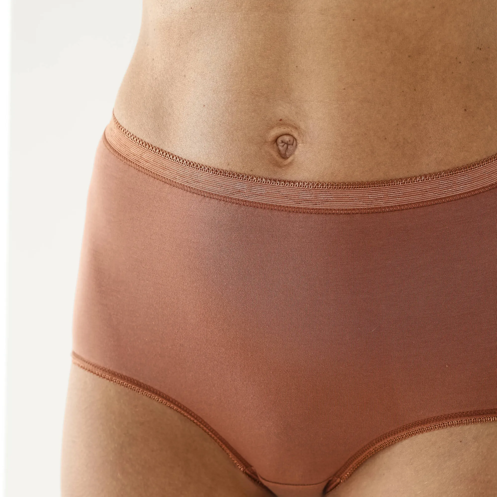 Slip En Shorty<Blancheporte Basic supermaxislip - set van 3 chocolade