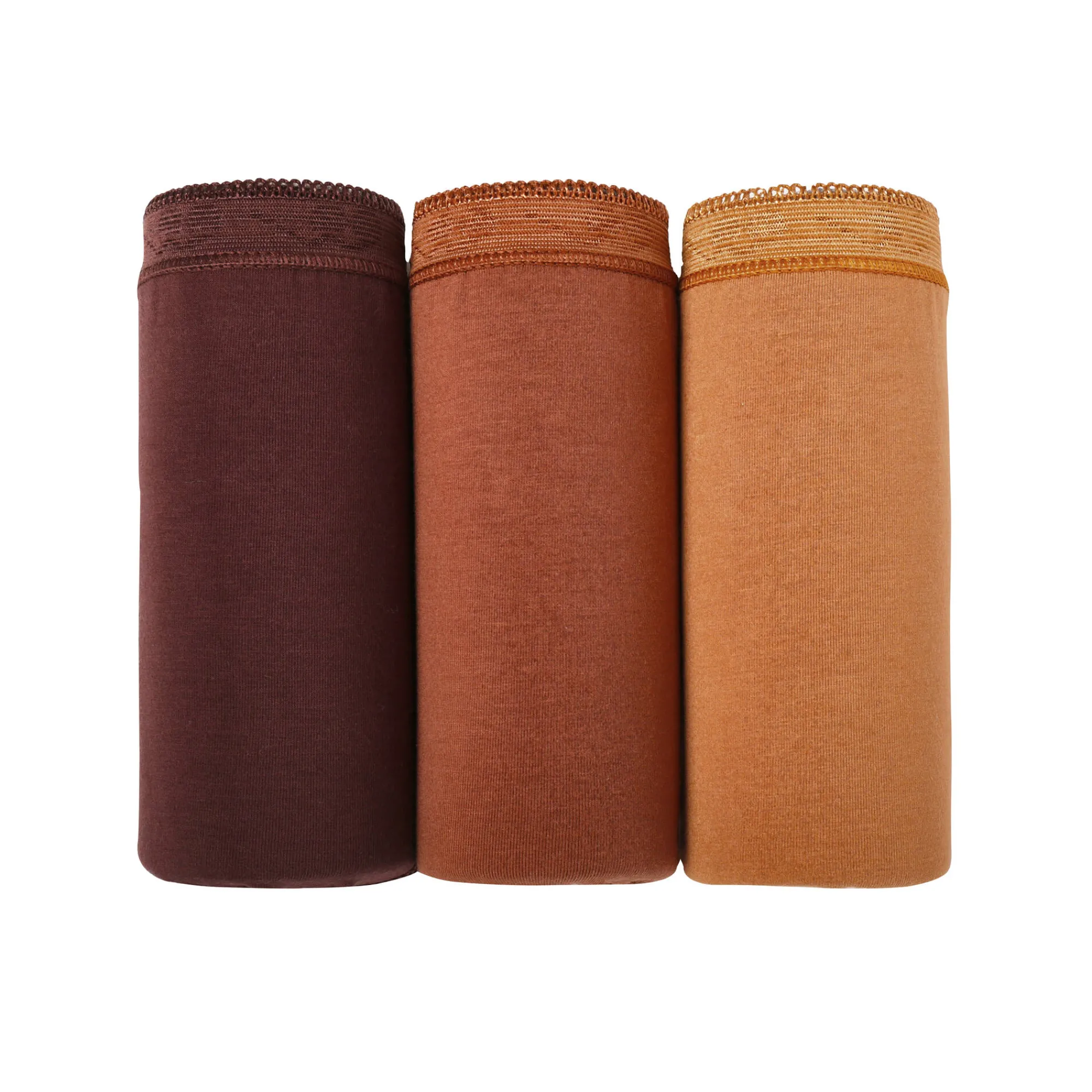 Slip En Shorty<Blancheporte Basic supermaxislip - set van 3 chocolade