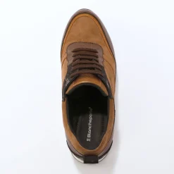 Baskets En Sneakers|Schoenen<Blancheporte Baskets compensées cuir bronskleur