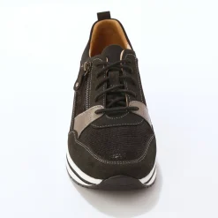 Baskets En Sneakers|Schoenen<Blancheporte Baskets compensées zippées et lacées zwart