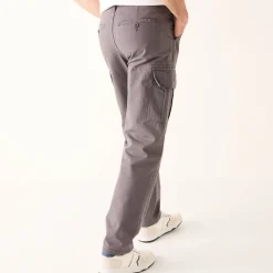 Broek<Blancheporte Battlebroek in katoen antraciet