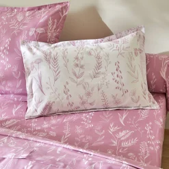 Fantasie Bedlinnen|Dekbedovertrek<Colombine Bedlinnen Alessia in katoen met bloemenprint parma