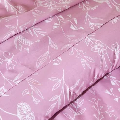 Fantasie Bedlinnen|Dekbedovertrek<Colombine Bedlinnen Alessia in katoen met bloemenprint parma