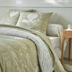 Fantasie Bedlinnen|Vlak Laken<Blancheporte Bedlinnen Anceny in katoen beige