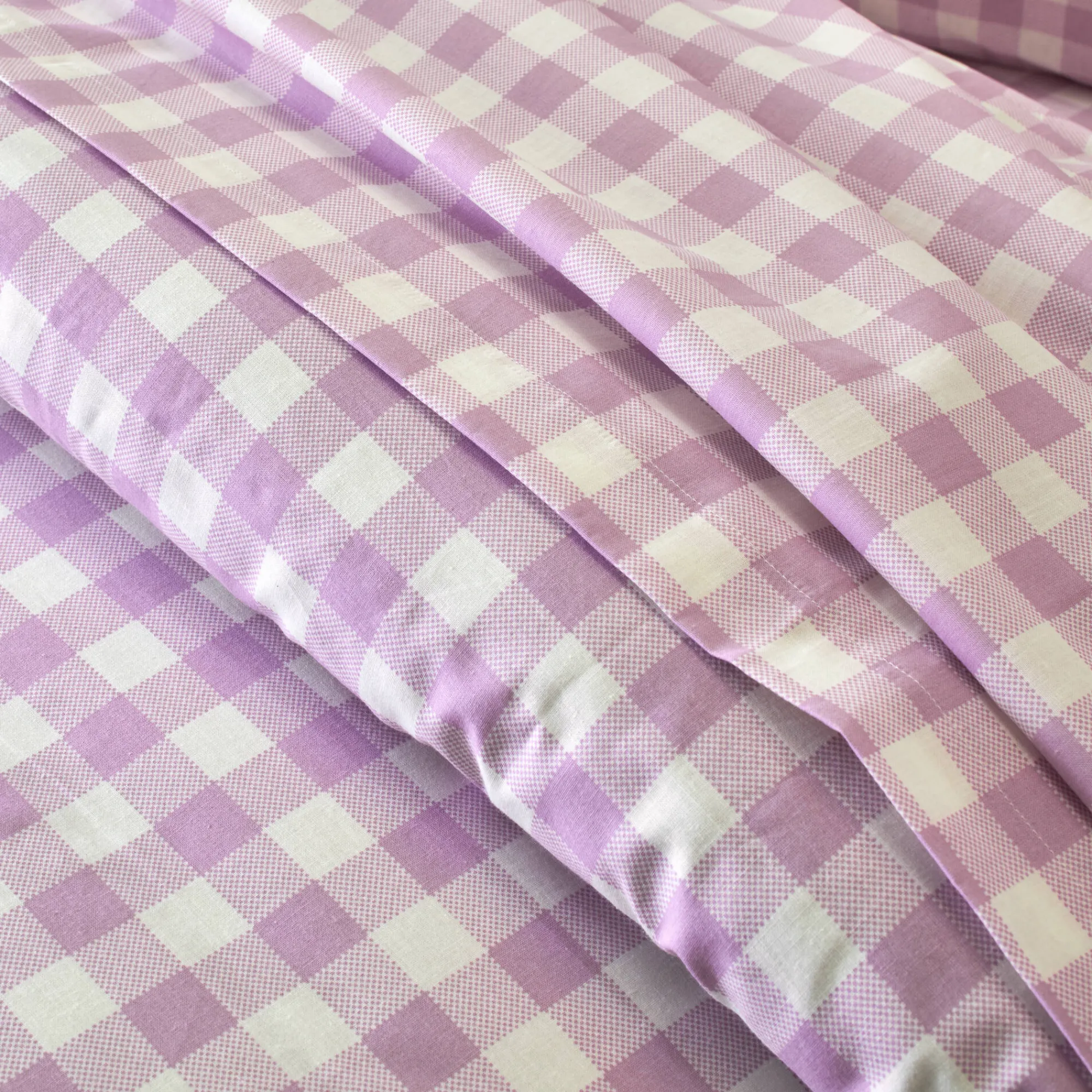 Fantasie Bedlinnen|Vlak Laken<Blancheporte Bedlinnen Lou met ruitenprint - in katoen parma