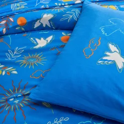 Fantasie Bedlinnen<Blancheporte Bedlinnen Madère met Provençaalse print - in katoen blauw