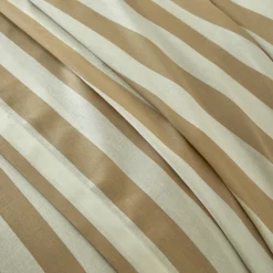 Fantasie Bedlinnen|Vlak Laken<Blancheporte Bedlinnen Romy, gestreept - in katoen beige