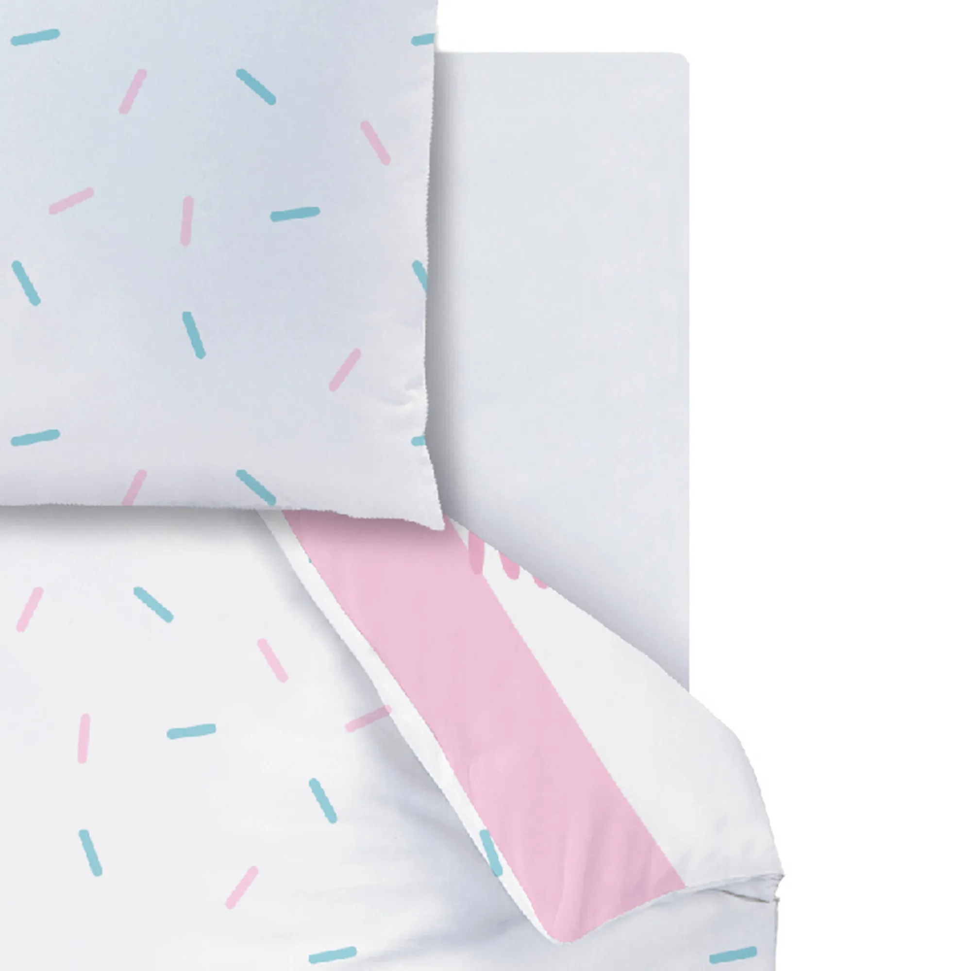 Bedlinnenset Kids|Bedlinnenset Kids<Lilo et Stitch Bedlinnen Stitch® - katoen blauw / roze