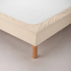 Integrale Bedrok<Blancheporte Bedrokband in microvezel zandkleur