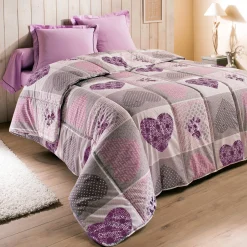 Dekbed<Blancheporte Bedrukt dekbed in katoen Lovely 200g/m2 parma