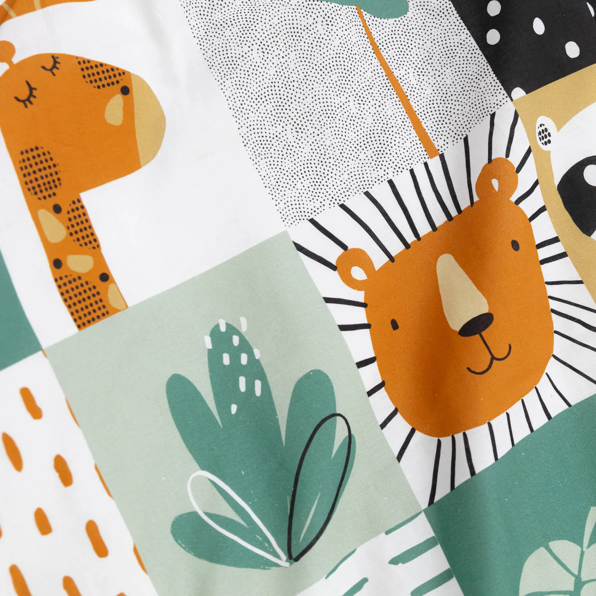 Bedlinnenset Kids|Bedlinnenset Kids<Blancheporte Bedrukt kinderbedlinnen Africa - katoen wit