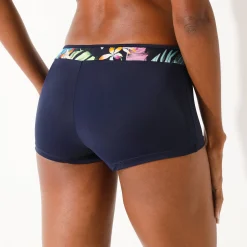 Badmode|Badmode<Blancheporte Bedrukte bikinishorty Banna marine / veelkleurig