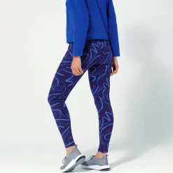 Broek<Blancheporte Bedrukte legging, print in potloodstijl marine