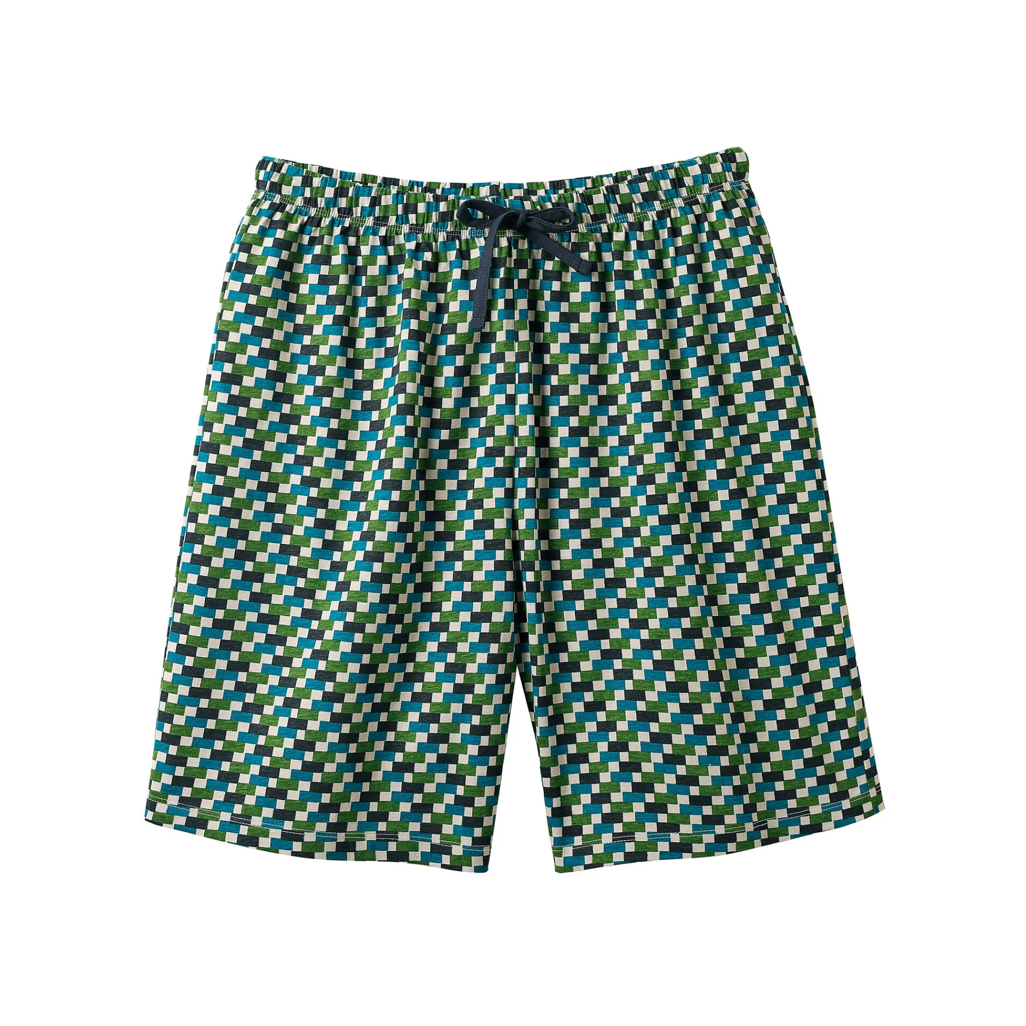 Pyjama En Kamerjas<Blancheporte Bedrukte pyjamashort marine / blauw