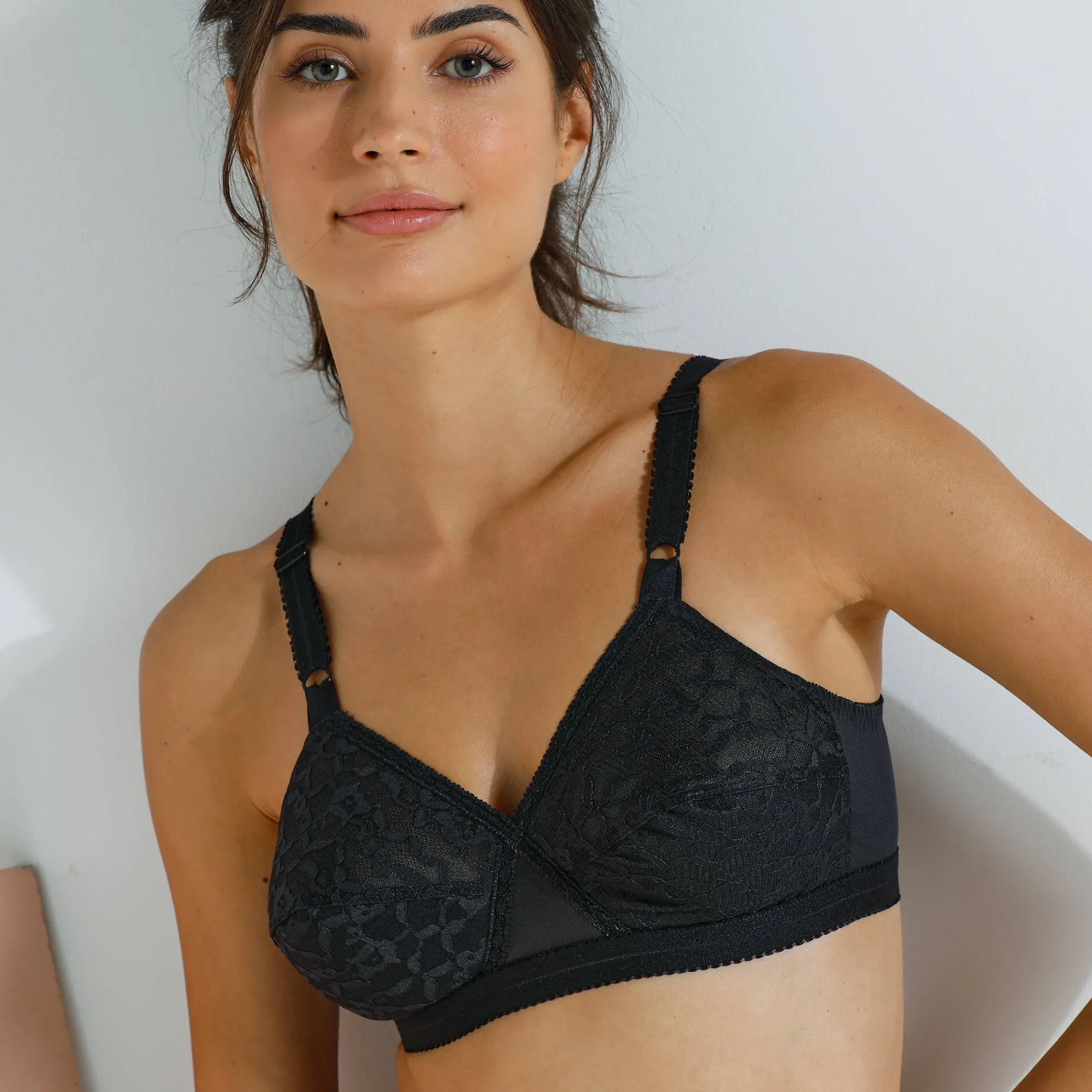 Beha<Playtex Beha Cross Your Heart Classic - zonder beugels zwart