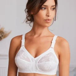 Beha<Triumph Beha Doreen - zonder beugels wit