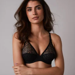 Feestelijke Lingerie|Beha<Chantelle Beha Fête - met beugels zwart
