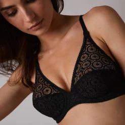 Feestelijke Lingerie|Beha<Chantelle Beha Fête - met beugels zwart