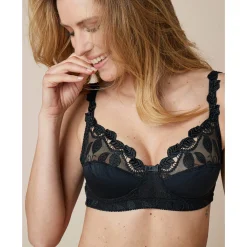 Feestelijke Lingerie|Beha<Confidence Lingerie Beha in microvezel Rima - zonder beugels zwart