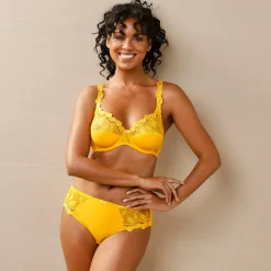 Beha<Confidence Lingerie Beha in microvezel Rima - met beugels geel